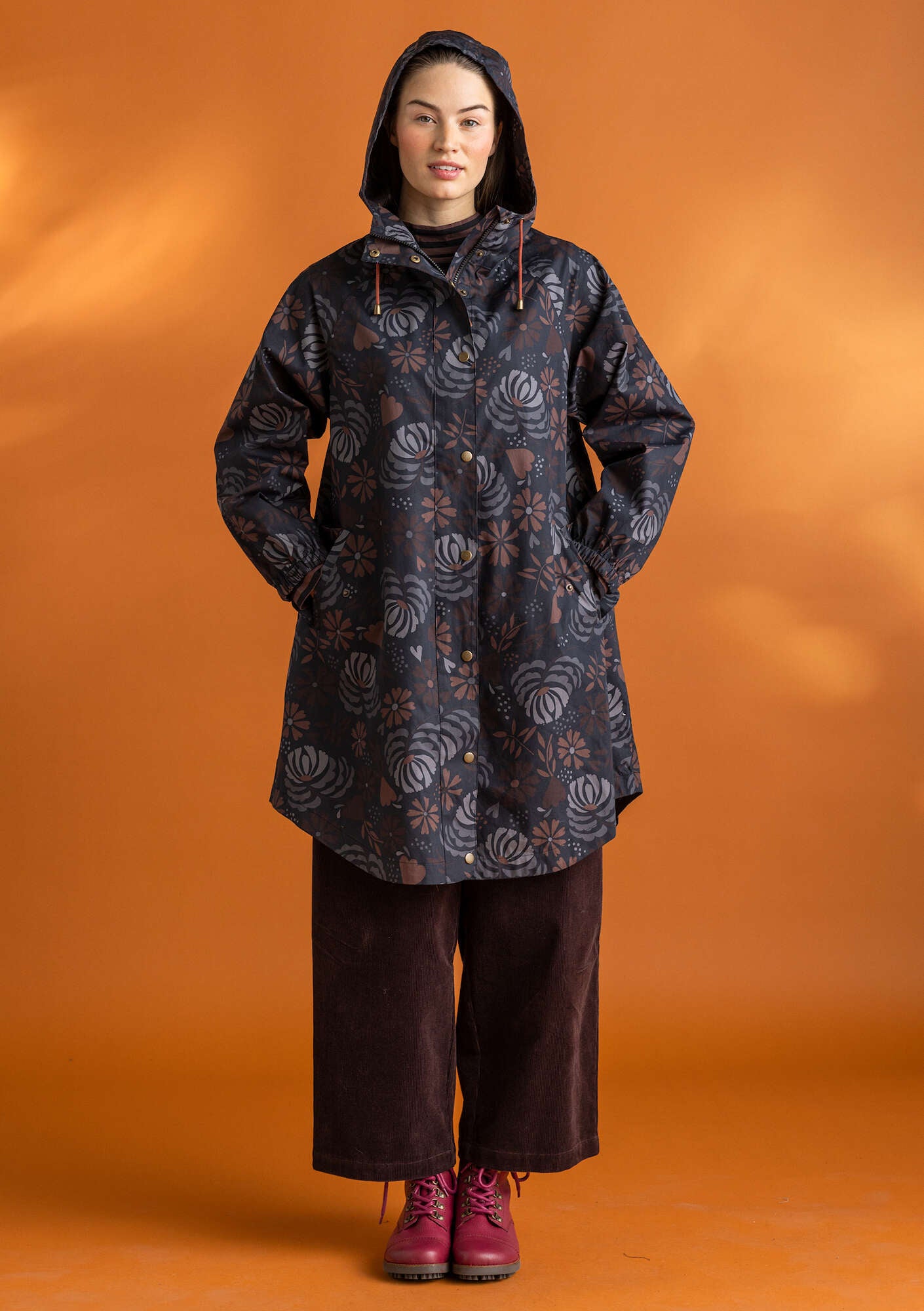 Patterned raincoats hotsell