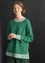 Organic wool sweater (malachite M)