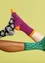 Socken „Billie“ aus Bio-Baumwolle (hibiskus L/XL)