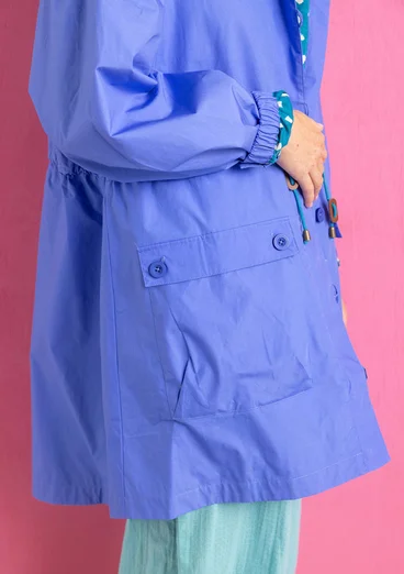 Parka aus Bio-Baumwollgewebe - lotusblau