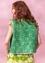 “Malli” organic cotton quilted waistcoat (leaf green M)