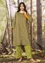 “Tjärn” woven dress in organic cotton (cedar M)