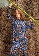 “Harriet” lyocell/elastane jersey tunic - midnight blue