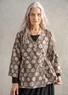 “Clay” organic cotton wrap blouse (kashish S)