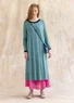 “Ada” lyocell/elastane jersey dress (aqua green/patterned S)