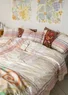 “Rainbow” duvet cover in organic cotton (elderflower One Size)