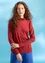 Lyocell/spandex jersey turtleneck (agate red S)
