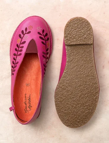 Schuhe „Lily“ aus Nappaleder - hibiskus