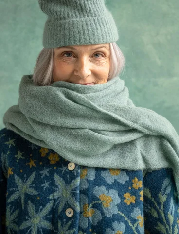 Alpaca blend knit scarf - artemisia