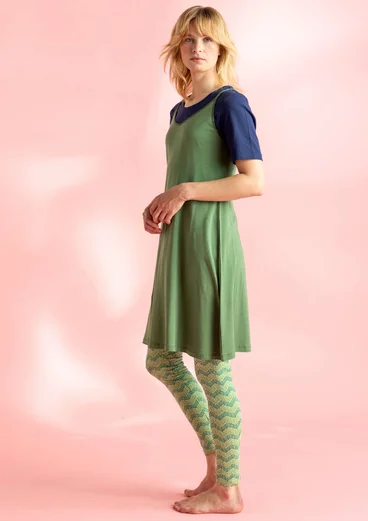 Robe combinaison en lyocell/élasthanne - vert orme