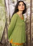 Pointelle-knit cardigan  (cicada S)