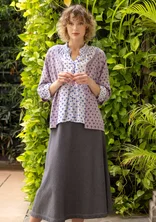 “Haldi” knit cardigan in organic cotton - lilac