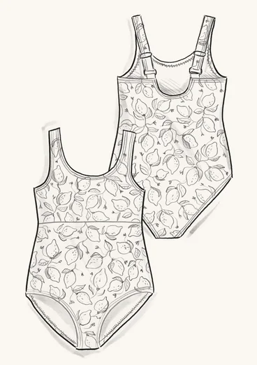 Maillot de bain « Luisa » en polyamide/élasthanne - fleur de cerisier