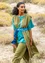 Woven “Safari” dress in organic cotton/linen (cedar S)