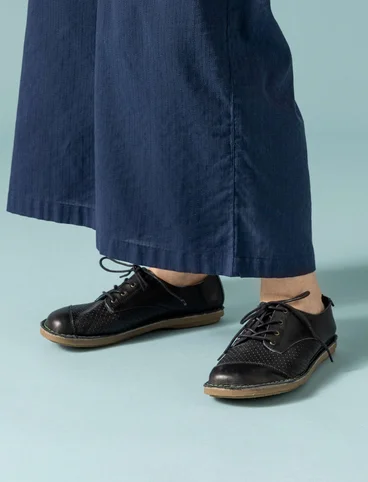 Schuhe aus Nappaleder - schwarz