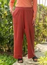 “Cora” jersey pants in organic cotton (gneiss S)