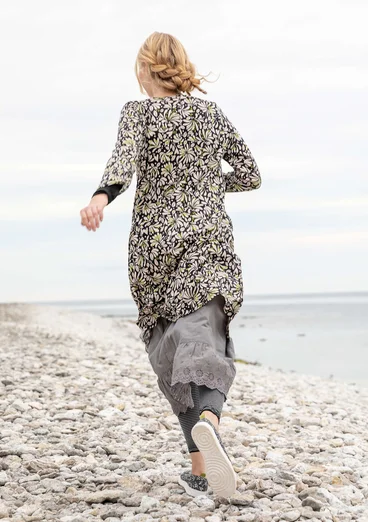 Robe en jersey « Strandäng » en lyocell/élasthanne - noir