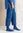 Pantalon bouffant en jersey de coton biologique/élasthanne - bleu indigo