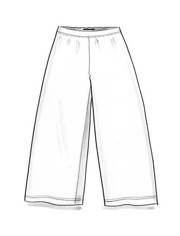 Pantalon en jersey de lyocell/élasthanne - pétunia