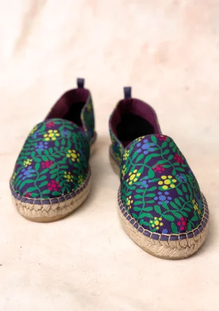 Espadrilles „Hake“ aus Baumwolle - amethyst