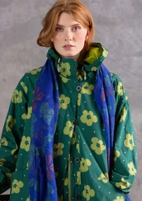 Parka "Loella" en coton biologique/recyclé - vert bouteille