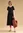 Tricot jurk "Billie" van biologisch katoen/modal - zwart