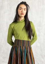 Lyocell/spandex jersey turtleneck - birchleaf