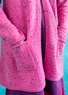 Langstrickjacke „Molly“ aus Shetlandwolle (wildrose S)