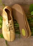 Chaussures de promenade en nubuck (avoine 36)