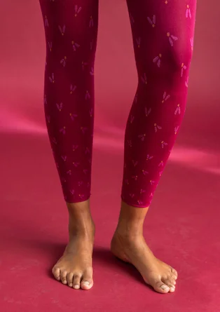 Legging « Fj�ät » en polyamide recyclé - hibiscus foncé