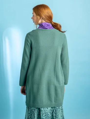 Wool/organic cotton knit tunic - artemisia