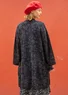 “Pegasus” cardigan in wool/lyocell (black S)