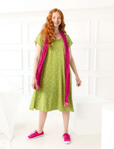 Robe "Galilei" en jersey de lyocell/élasthanne - kiwi