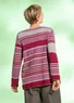 Pull "Alfrida" en coton recyclé (bruyère S)