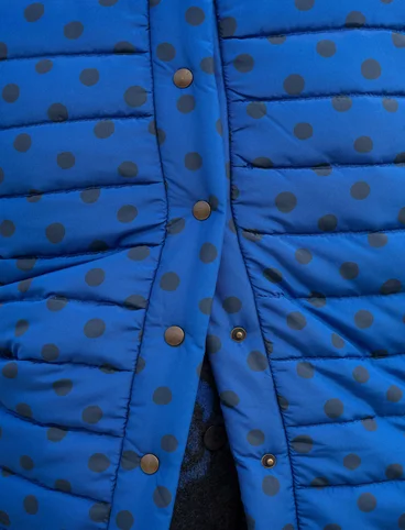 Veste sans manches "Susan" en polyester recyclé - bleu klein