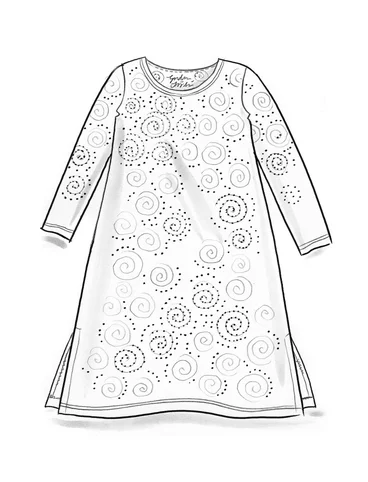 Tricot jurk "Ada" van lyocell/elastaan - asperge