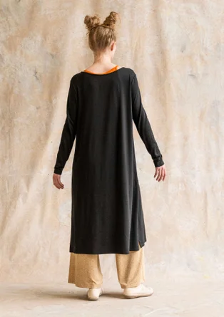 “Ada” lyocell/elastane jersey dress - black