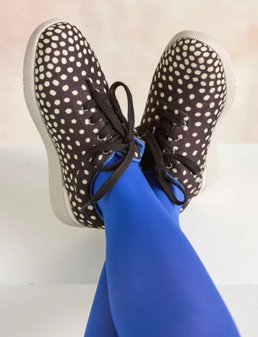 Sneakers "Juno" i genvundet polyester - sort