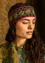 Wendbares Stirnband „Bolivia“ aus Öko-Wolle (pfauengrün Einheitsgröße)