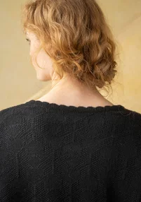 Pullover „Vega“ aus Lammwolle - schwarz