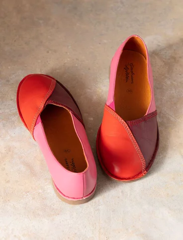 Chaussures en cuir nappa - rouge vif