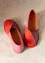 Chaussures en cuir nappa (rouge vif 36)