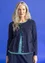 Strickjacke aus Bio-/Recycling-Baumwolle (dunkelindigo XS)